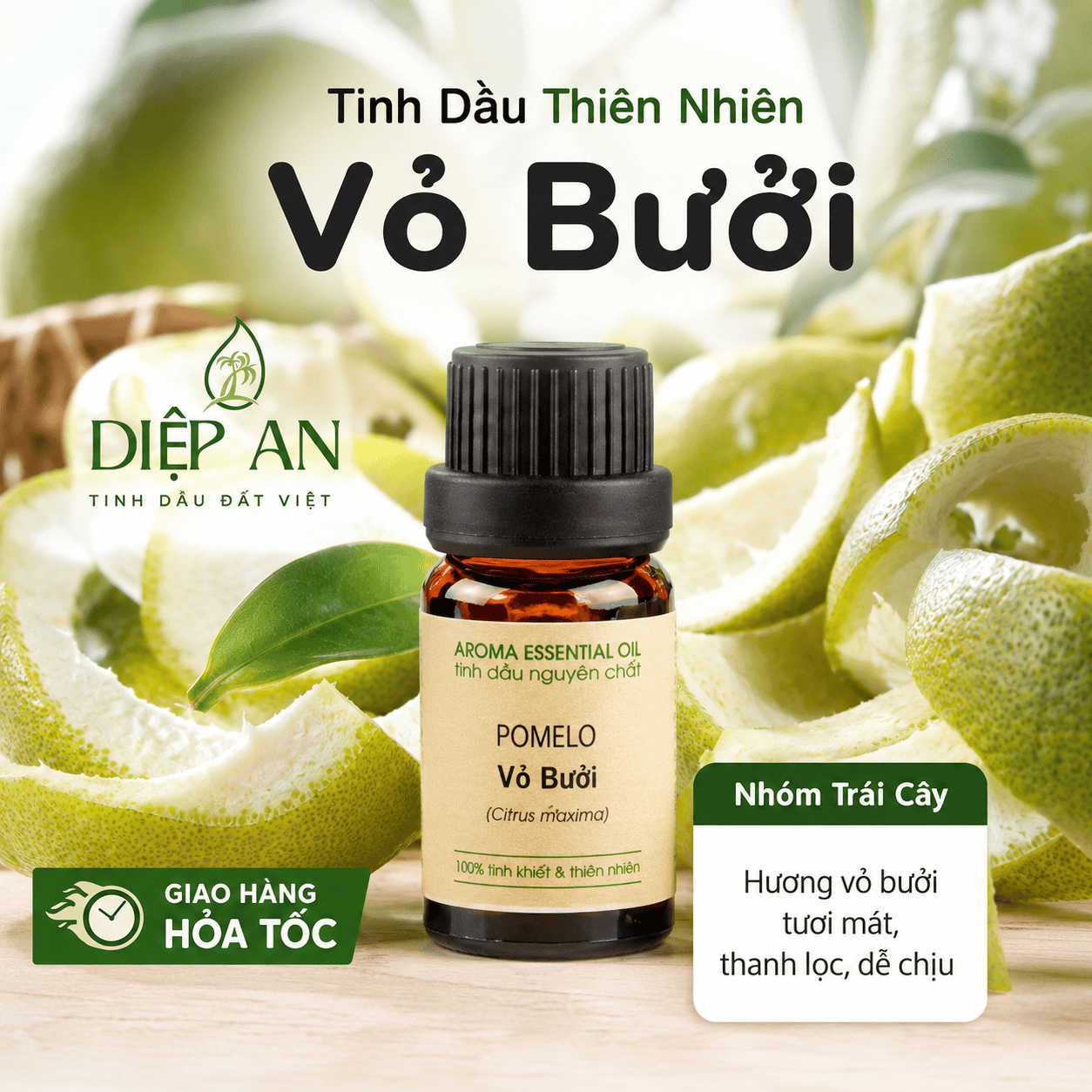 Tinh dầu vỏ bưởi